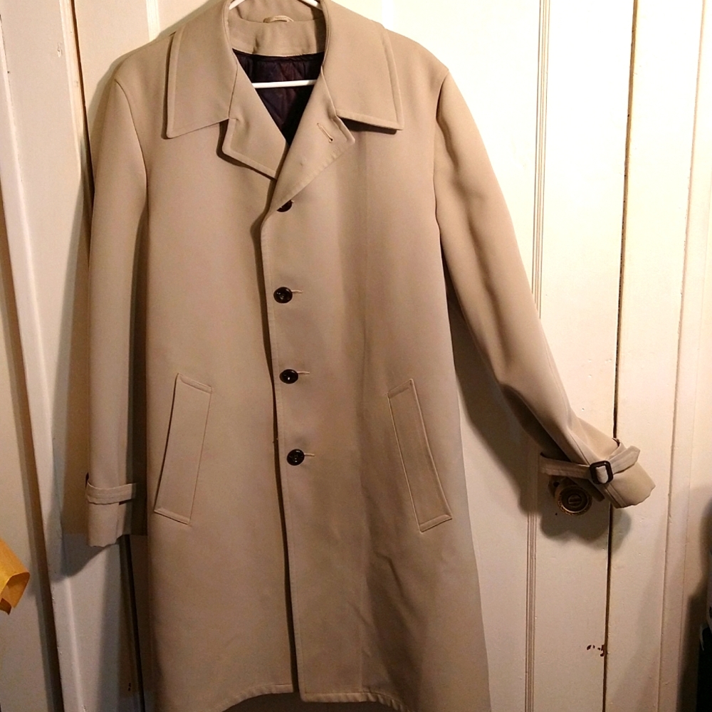 Silver Cloud Mens Over Coat with Liner